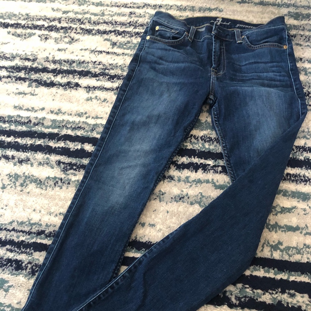 7 for all mankind skinny jeans